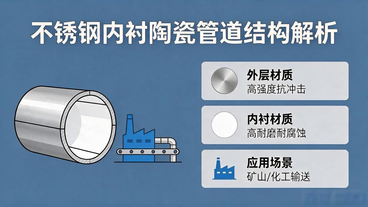 內襯陶瓷鋼管怎么焊接_陶瓷不銹鋼管道內襯怎么拆_不銹鋼內襯陶瓷管道