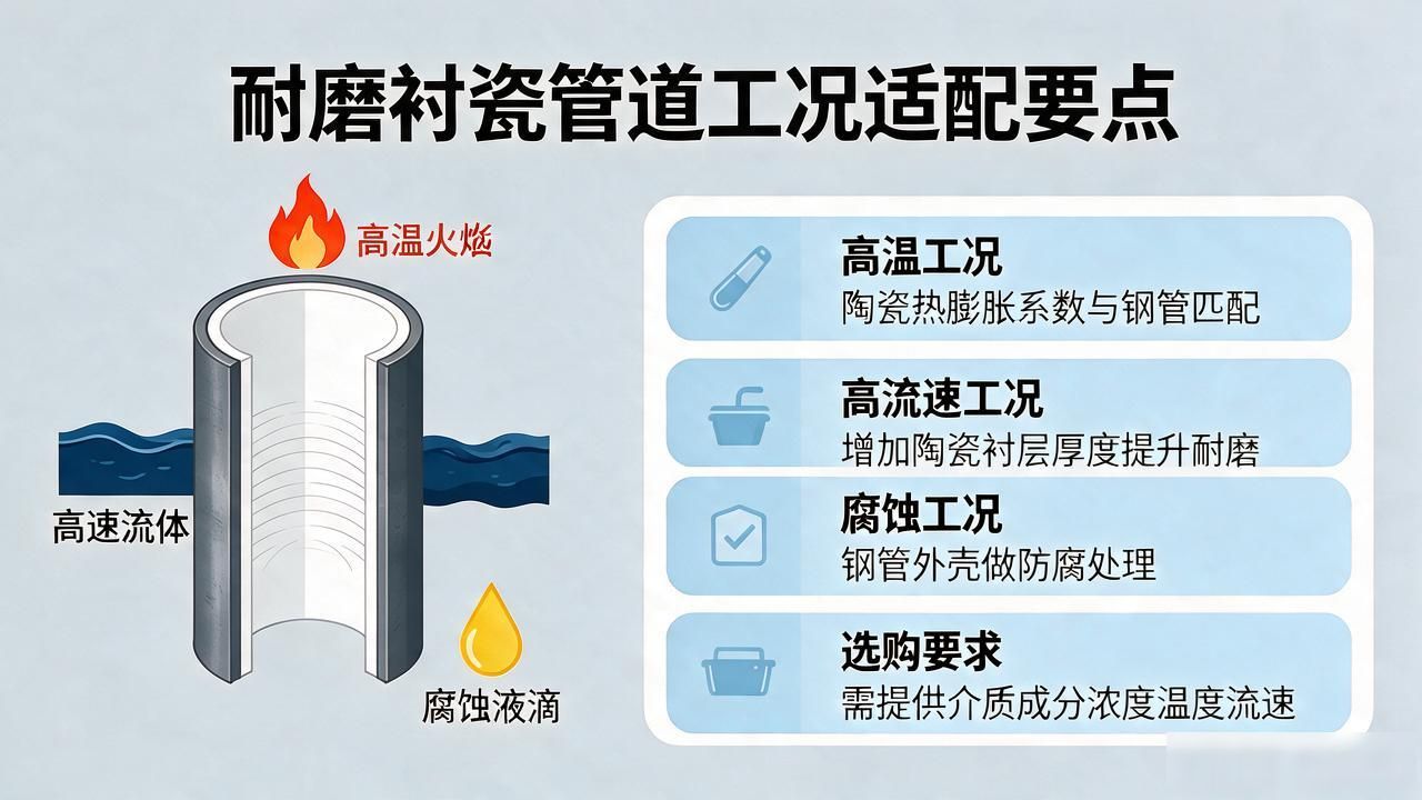 耐磨陶瓷管道安裝圖_耐磨襯瓷管道_陶瓷耐磨管道技術規格書