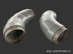 大口徑龜甲網耐磨彎頭